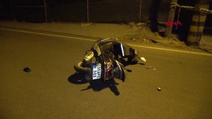 Moto kurye trafik kazasında hayatını kaybetti