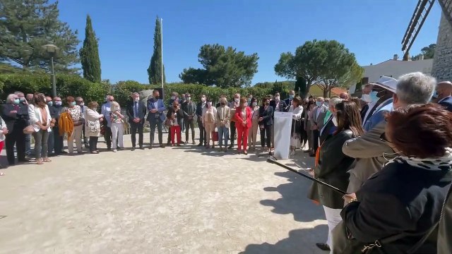 Martine Vassal présente ses candidats aux départementales à Allauch