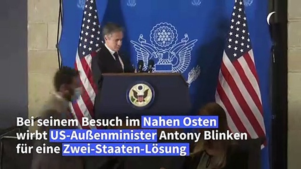 Nahost: Blinken wirbt für Zwei-Staaten-Lösung