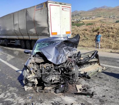 Batman'da beton mikseri ile otomobil çarpıştı: 1 ölü, 1 yaralı