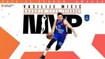 Turkish Airlines EuroLeague Season MVP: Vasilije Micic, Anadolu Efes Istanbul