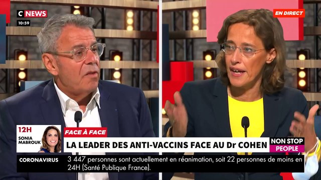 Revoir l’intégralité du face à face très tendu entre le leader des anti-vaccins et le Dr Jean-Michel Cohen ce matin en direct dans Morandini Live - VIDEO