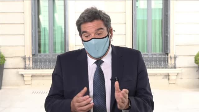 Escrivá justifica la posición del Ejecutivo porque la salida de trabajadores en ERTE se está produciendo a un ritmo mucho más lento del que está generando empleo