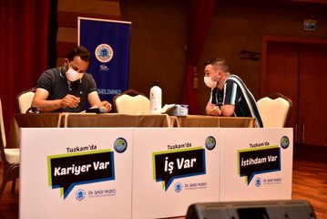 Tuzla'da 5 ayda 6 bin iş arayan işe yönlendirildi