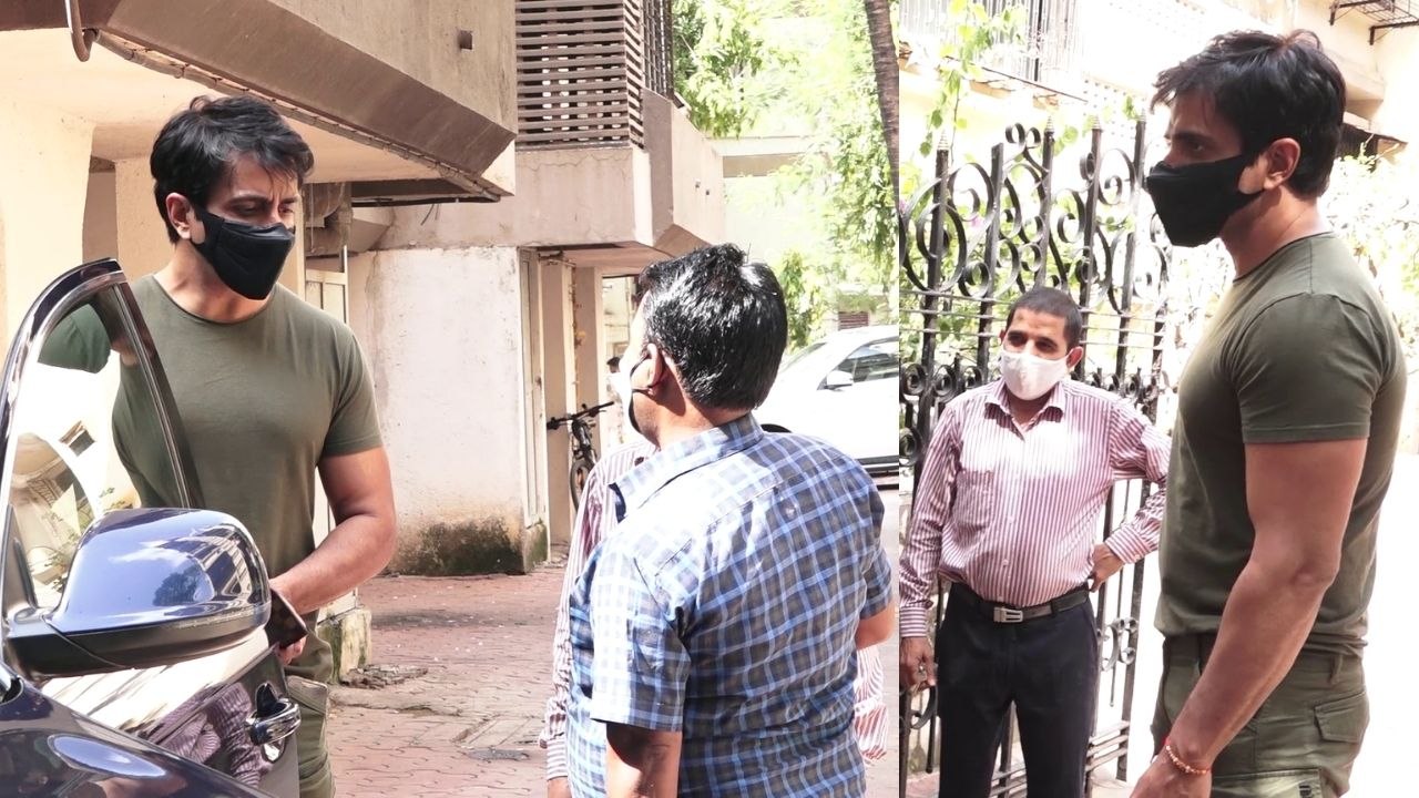 Sonu Sood घर से निकलते ही करने लगते है लोगों की मदद ; Watch Video | Filmibeat