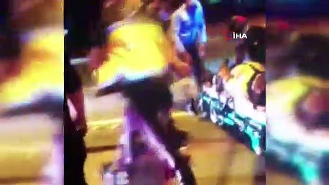 Bursa'da korkutan kaza! Yolun karşına geçmek isterken canından oluyordu