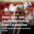Hautes-Alpes : Jean Lassalle défend le tas de fumier d’un agriculteur