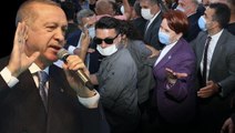 Erdoğan, Akşener'in Rize ziyaretiyle ilgili konuştu: Gelin hanıma çok ileriye gitmeden bir ders verdiler
