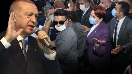 Erdoğan, Akşener'in Rize ziyaretiyle ilgili konuştu: Gelin hanıma çok ileriye gitmeden bir ders verdiler