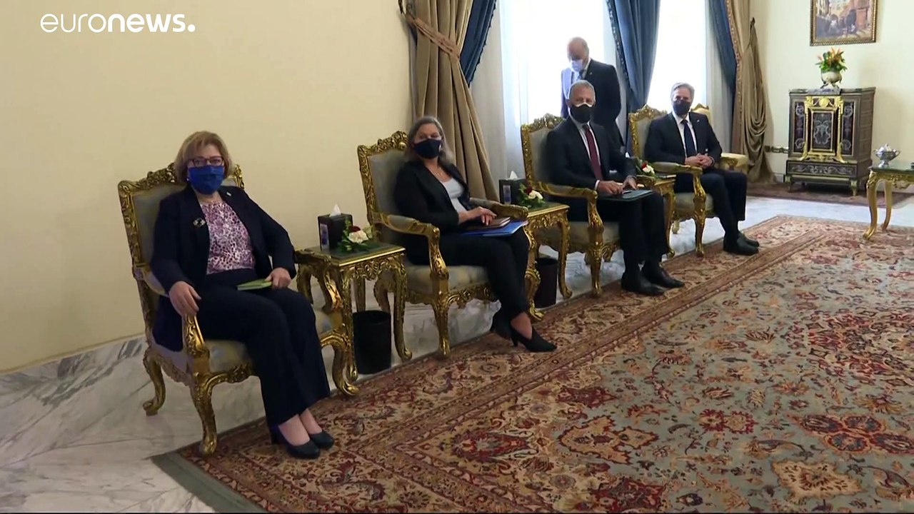 بلينكن في القاهرة بعد إسرائيل والضفة الغربية