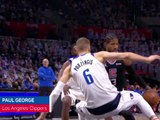 PG-13 puts Porzingis on skates and finishes with monster dunk