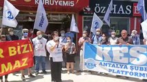 KESK Antalya Şubeler Platformu: Baskılara boyun eğmeyeceğiz