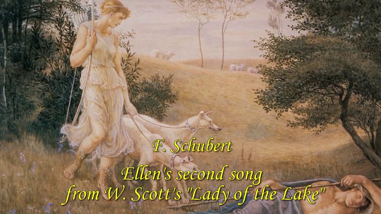 F. Schubert. Ellen's second song. Singt Oksana Gachechiladze