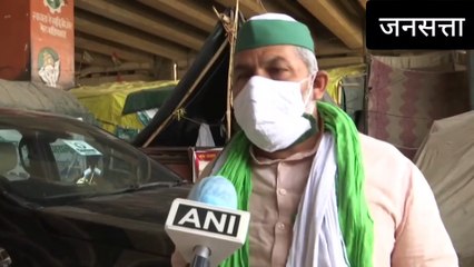 राकेश टिकैत का एलान - केंद्र सरकार का पुतला जलाएंगे और काले झंडे लगाएंगे