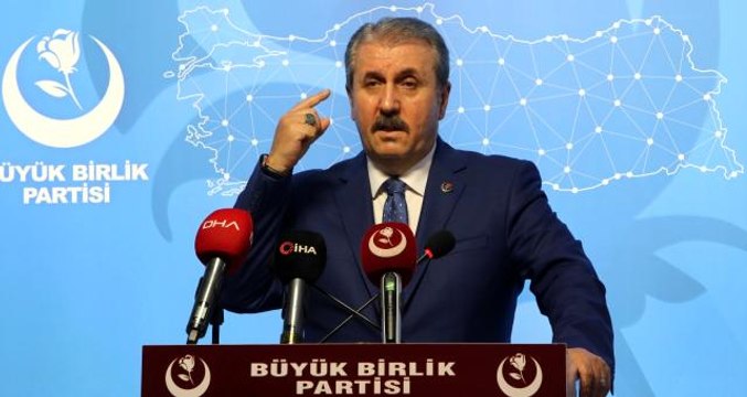Son dakika politika: BBP Genel Başkanı Destici'den Bakan Soylu'ya destek