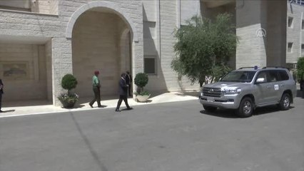 Son dakika: İngiltere Dışişleri Bakanı Raab, Filistin'de