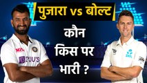 Cheteshwar Pujara vs Trent Boult Stats Matchups | Pujara vs Boult Test| WTC Final| Oneindia Sports
