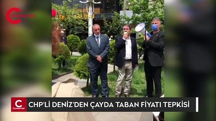 Çayda taban fiyat belirlenememesine tepki