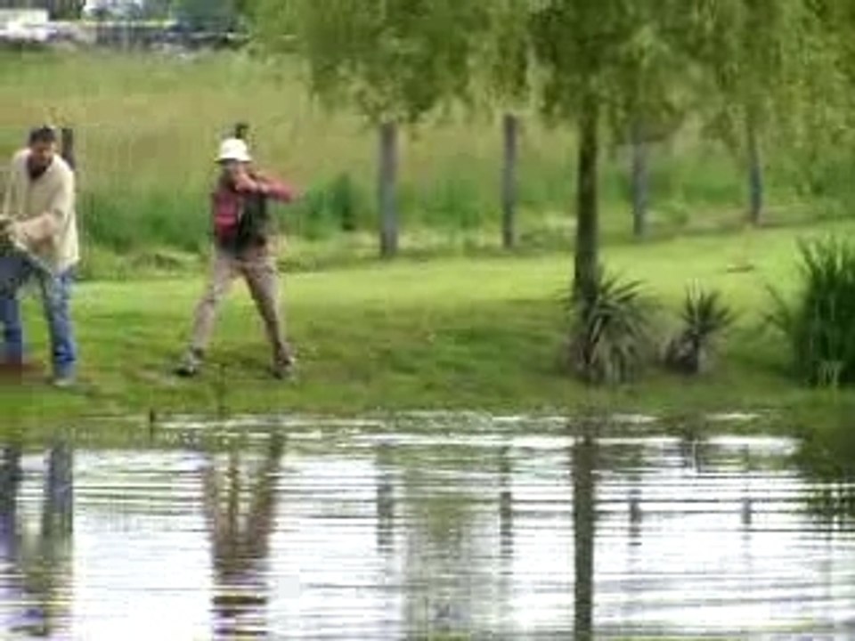 Les cheminoniers à la pêche ! Sacrés jumeaux :-)