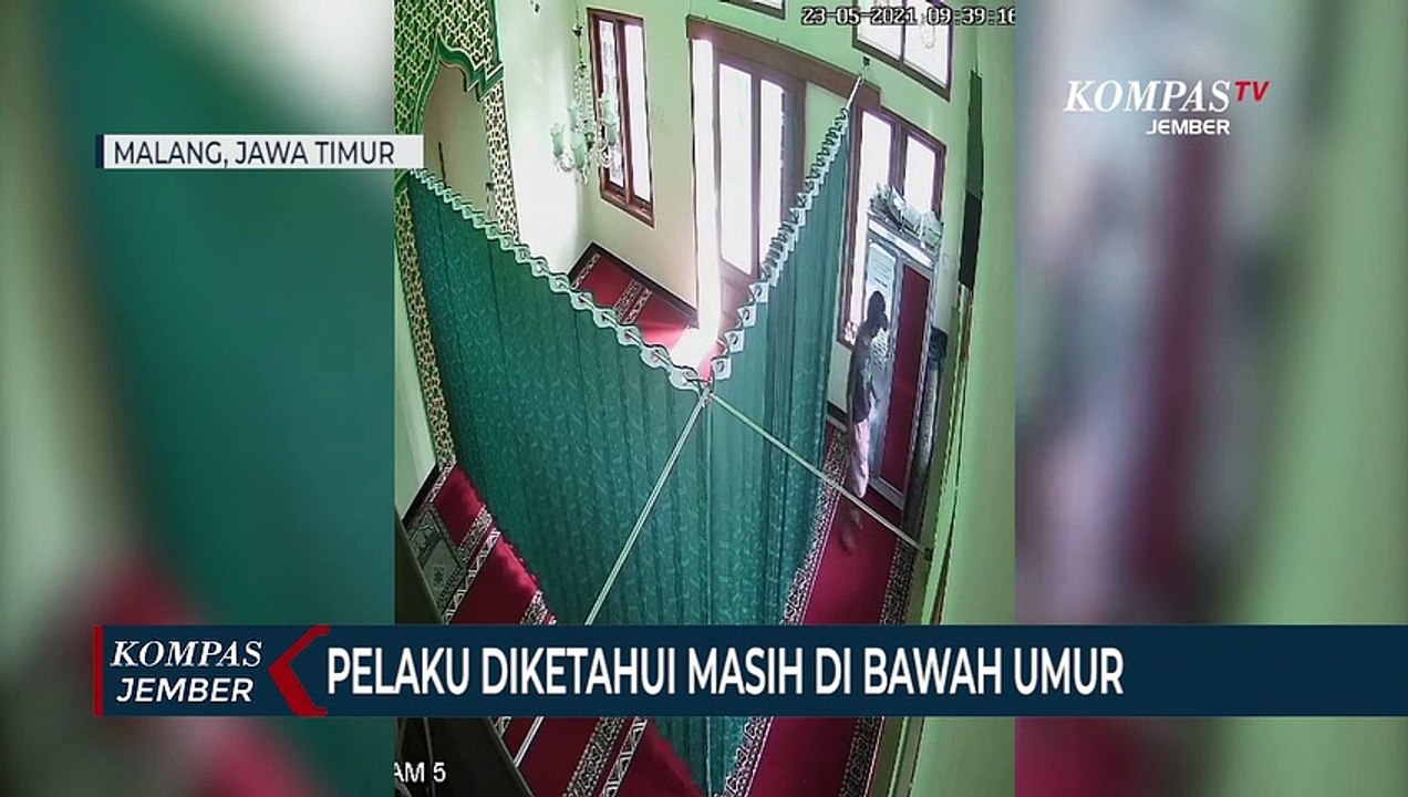 Aksi 2 Remaja Curi Kotak Amal Terekam CCTV, Ratusan Ribu Uang Sedekah Raib