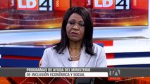 Los Desayunos 24 Horas, Mae Montaño analiza labor en el Ministerio de Inclusión Económica y Social