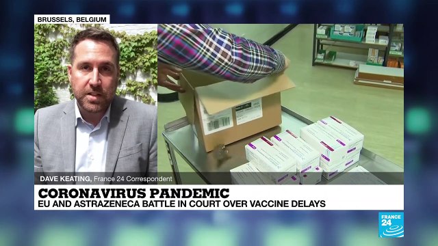 Coronavirus pandemic: EU and Astrazeneca battle in court over vaccine delays