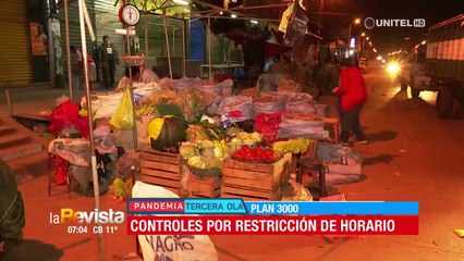 Comercio y circulación en el Plan Tres Mil era normal pasada las 22:00 horas