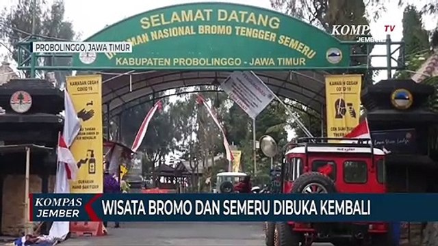 Wisata Gunung Bromo dan Semeru Kembali Dibuka, Wisatawan Harus Patuh Protokol Kesehatan