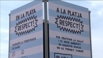 Barcelona prohíbe fumar en cuatro de sus diez playas