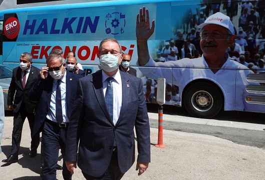 CHP Ekonomi Masası heyeti, Siteler esnafını ziyaret etti