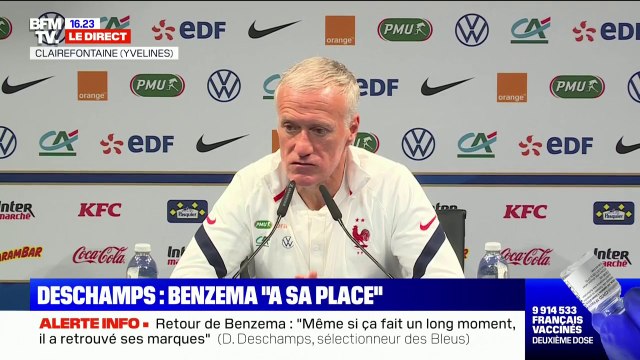 Équipe de France: pour Didier Deschamps, la vaccination reste, malgré tout, une décision personnelle