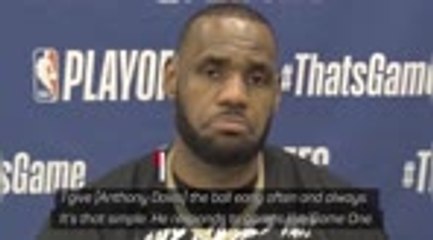 Davis always responds to bad games - LeBron