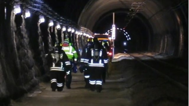 Incendio in galleria su linea ferroviaria Conegliano-Belluno: esercitazione Vigili del Fuoco (26.05.21)