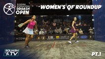 Squash: El Gouna International 2021 - Women's QF Roundup Pt.1