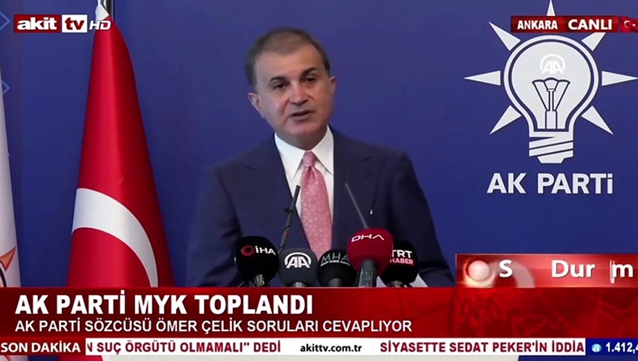 Ömer Çelik'ten 'Sedat Peker'in mitingleri' tartışmasına son nokta!