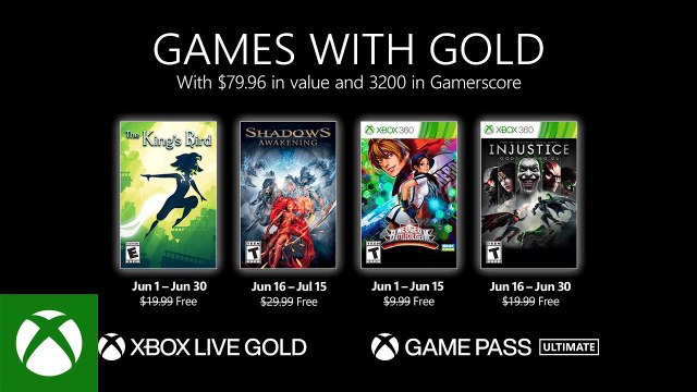 Xbox - Juegos Games With Gold Junio 2021
