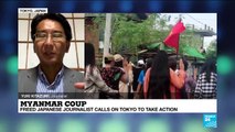 Myanmar coup: Japanese journalist freed earlier this month after April arrest