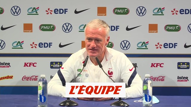 Deschamps : «Benzema est heureux d'être là» - Foot - Euro - Bleus