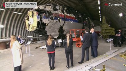 Dutch judges inspect Malaysia flight MH17 wreckage ahead of suspect trial
