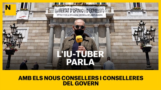 L'Iu-Tuber parla amb els nous consellers i conselleres del Govern