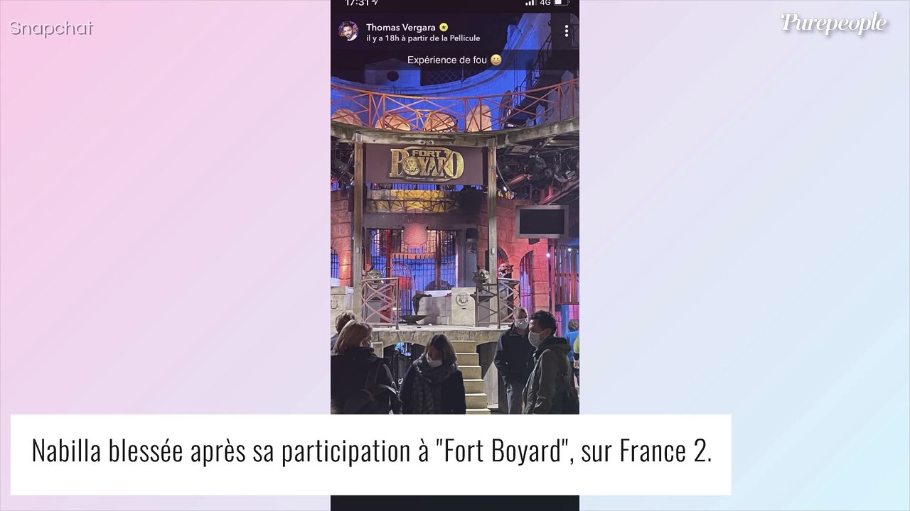 Nabilla blessée dans Fort Boyard : "Trois points de suture" et un passage obligé à l'hôpital