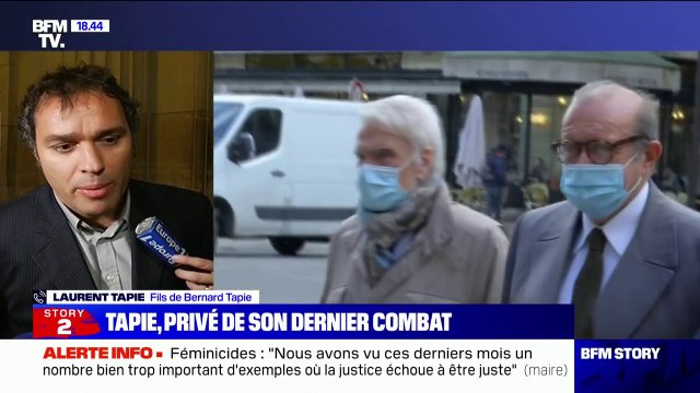 Laurent Tapie juge hallucinant que le tribunal n'accepte pas de reporter de 3 à 4 mois le procès de Bernard Tapie