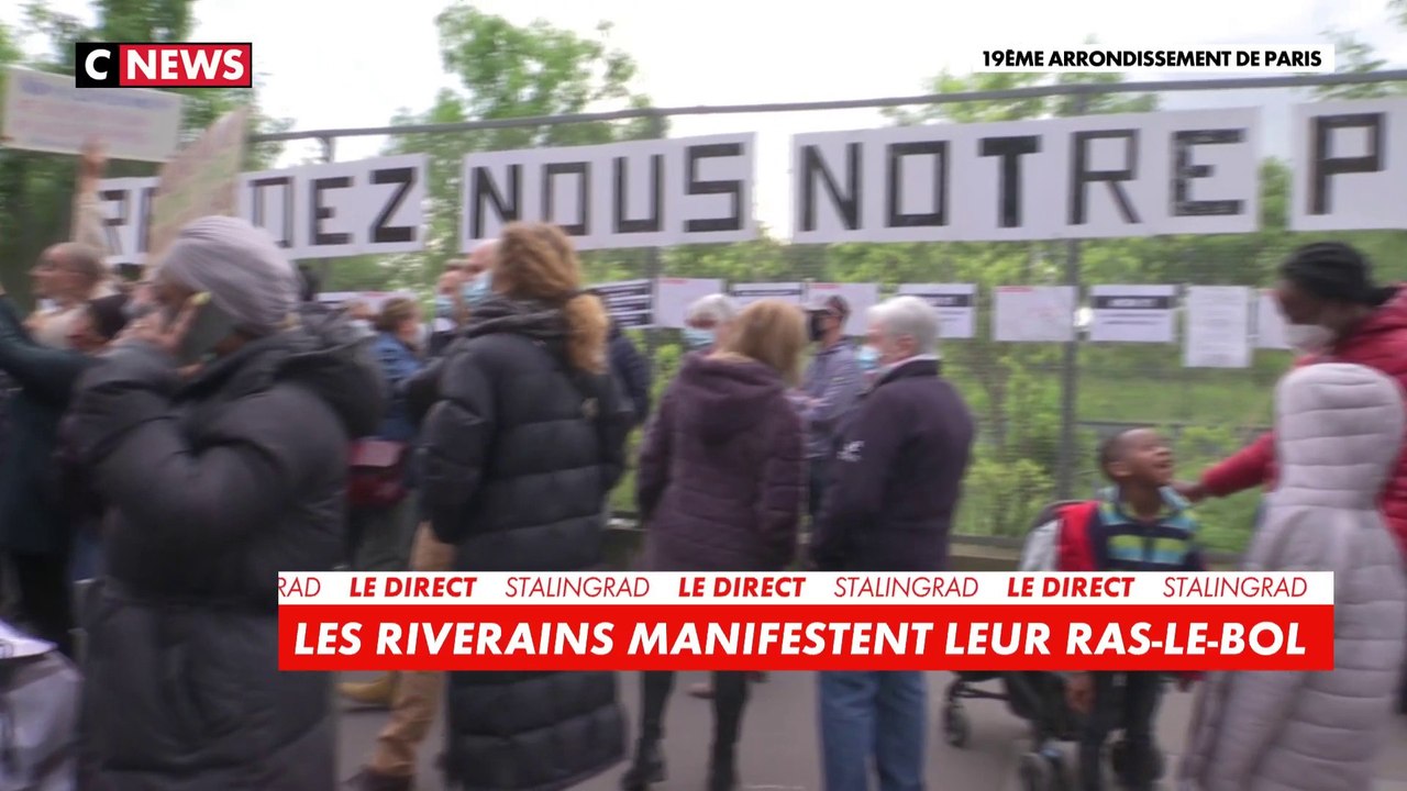 Stalingrad : les riverains manifestent leur ras...