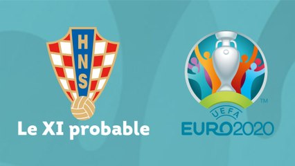 Le XI probable de la Croatie pour l'Euro 2021