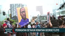 Peringati 1 Tahun Kematian George Floyd, Ribuan Warga Minneapolis AS Turun ke Jalan