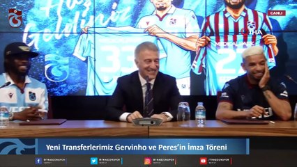 Trabzonspor Gervinho ve Peres ile sözleşme imzaladı -2-