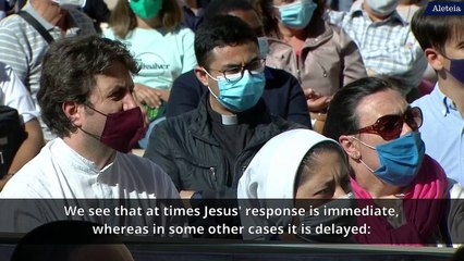 Pope Francis: Why does it see that God doesn't listen?