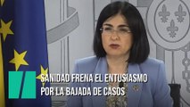 Sanidad frena el entusiasmo por la bajada de casos y pone el foco en un dato