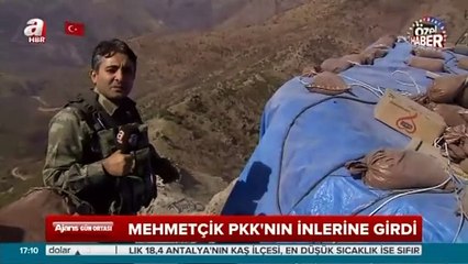 Mehmetçik teröristlerin inlerine girdi!
