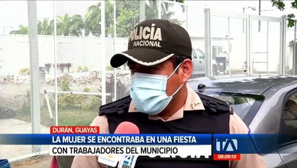Una mujer resultó muerta en Durán